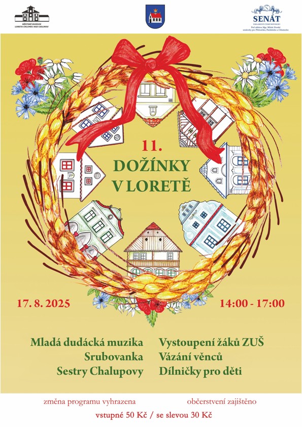 Dožínky v Loretě Chlumec nad Cidlinou